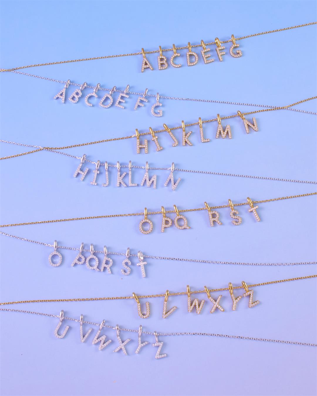 Ania Haie Gold Letter W Initial Necklace