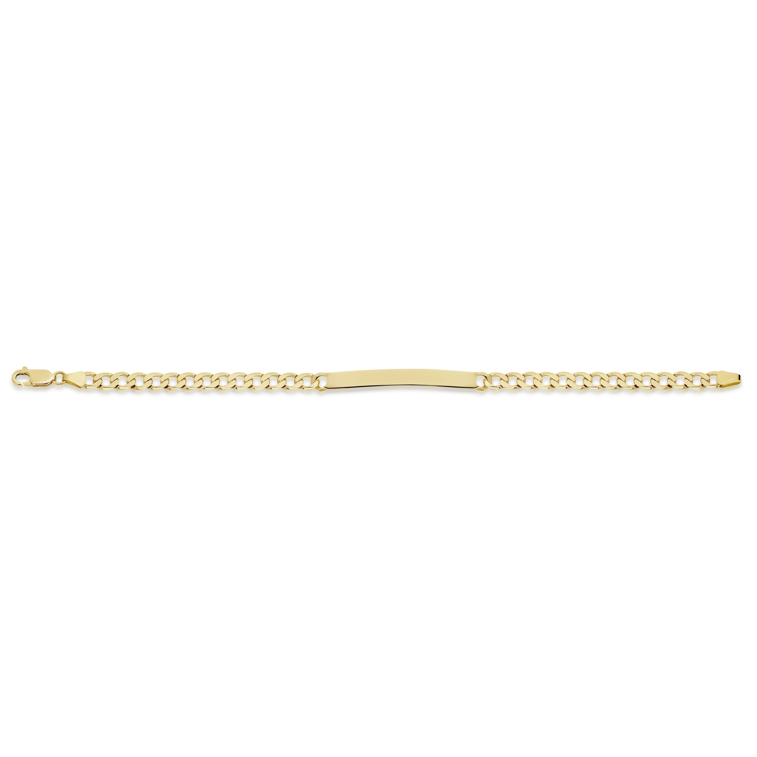 9ct gold ID bracelet