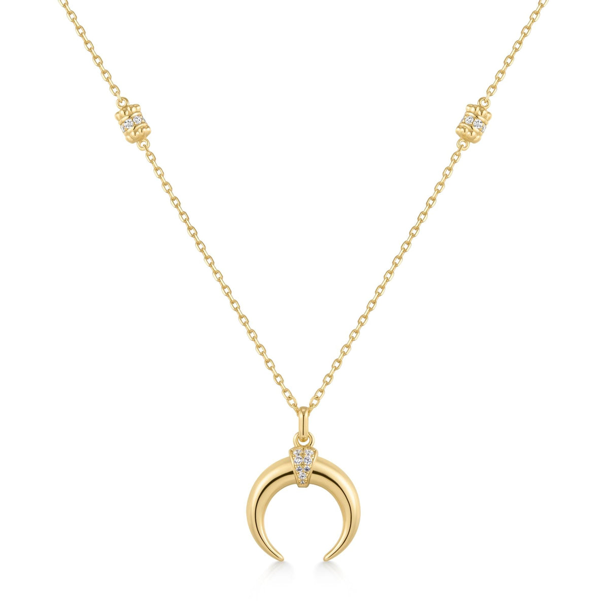 Ania Haie Gold Reversible Horn Necklace