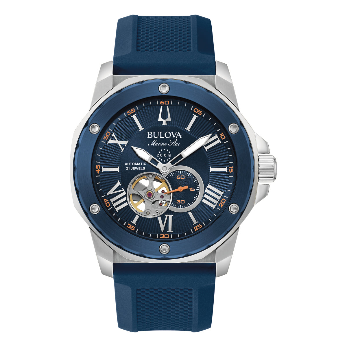 Bulova Men's Marine Star Automatic Watch 98A303