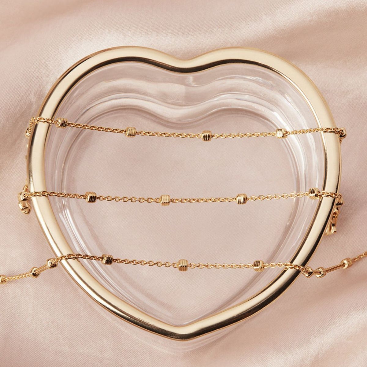 NAJO Birdsong Yellow Gold Chain Anklet (23cm+ext)