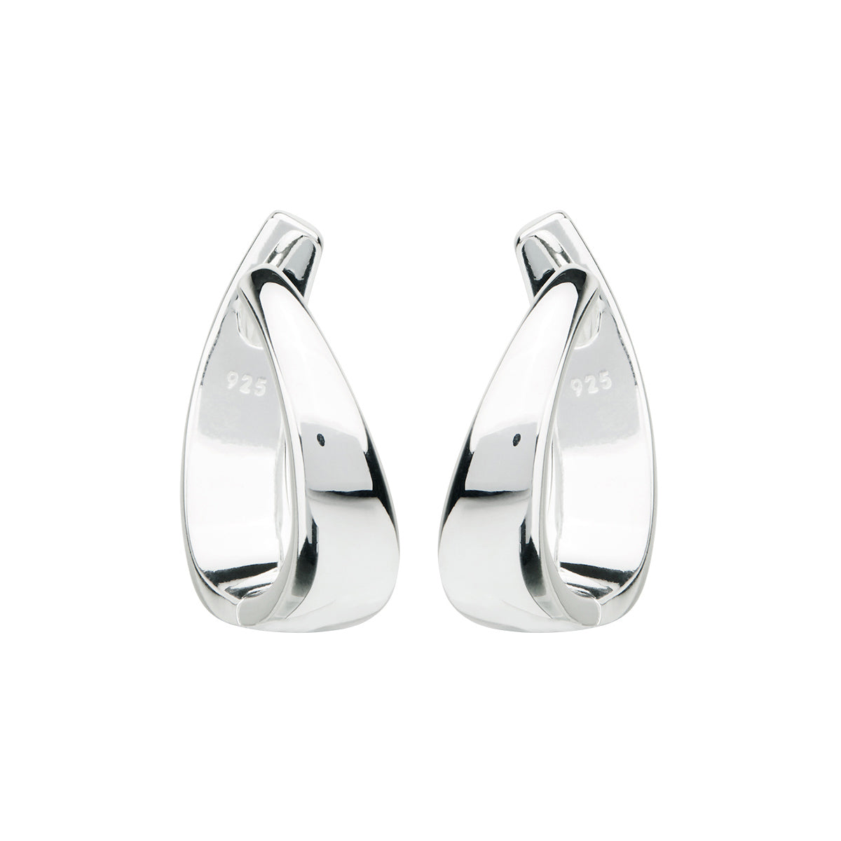 NAJO The Plunge Silver Earrings