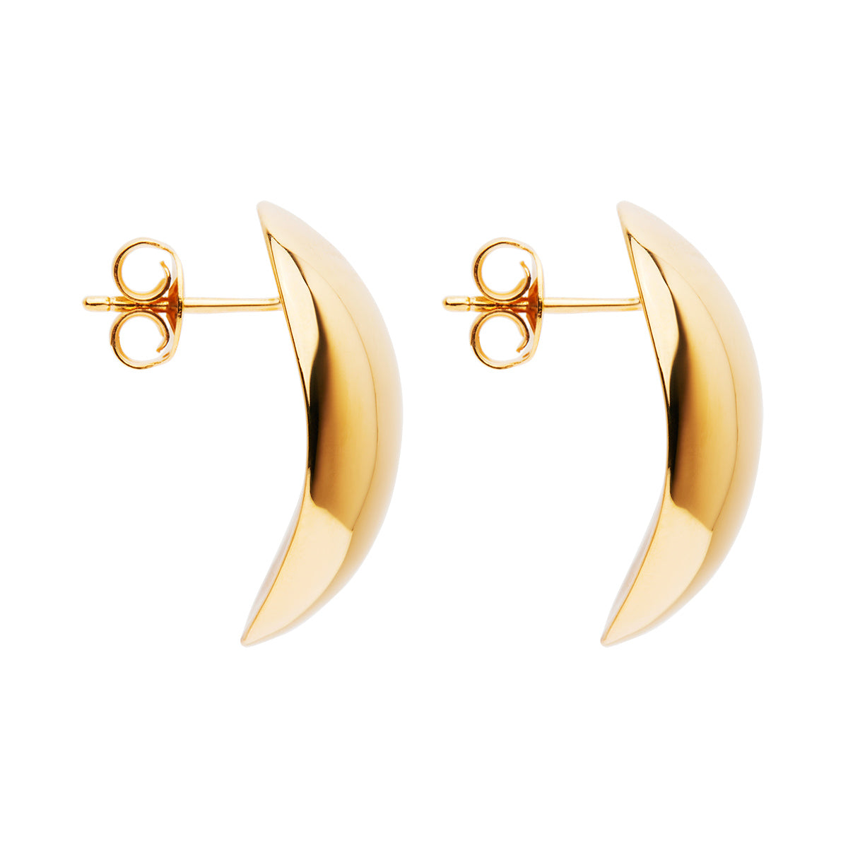 NAJO Fairwinds Yellow Gold Stud Earrings
