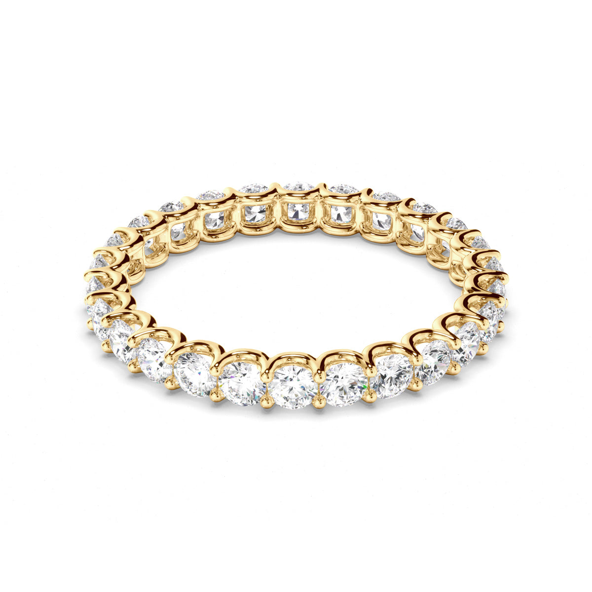 Round Brilliant Cut Diamond Eternity Ring