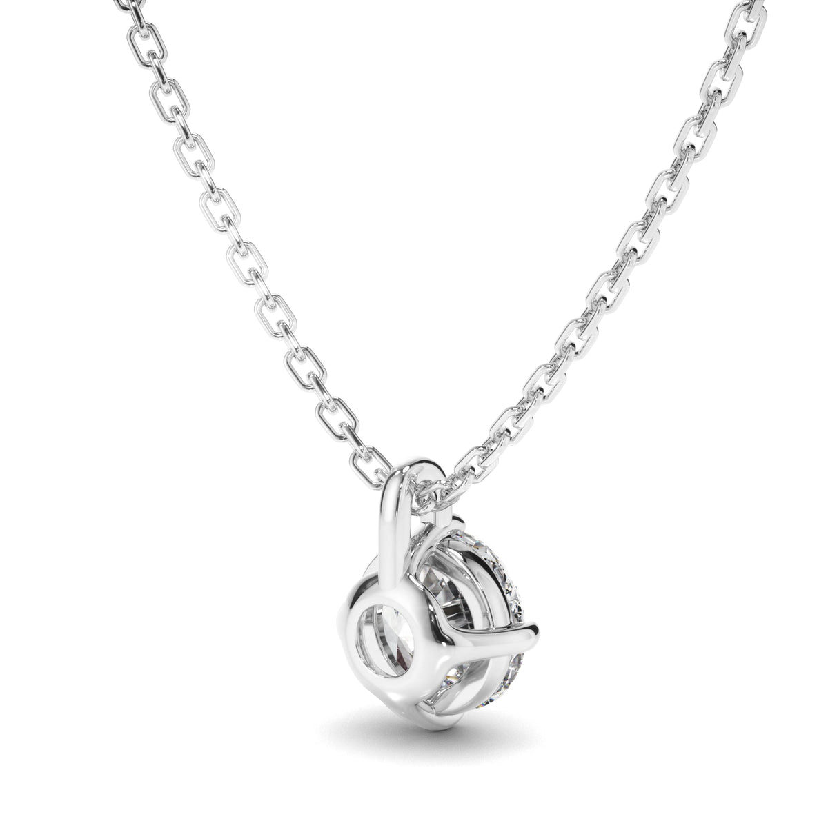 Round Brilliant Cut Diamond Pendant