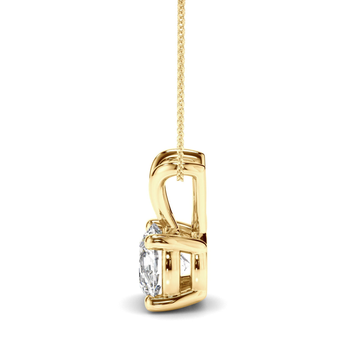 Round Brilliant Cut Diamond Pendant