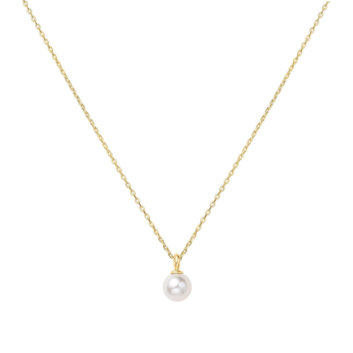 Ania Haie Gold Pearl Drop Pendant Necklace