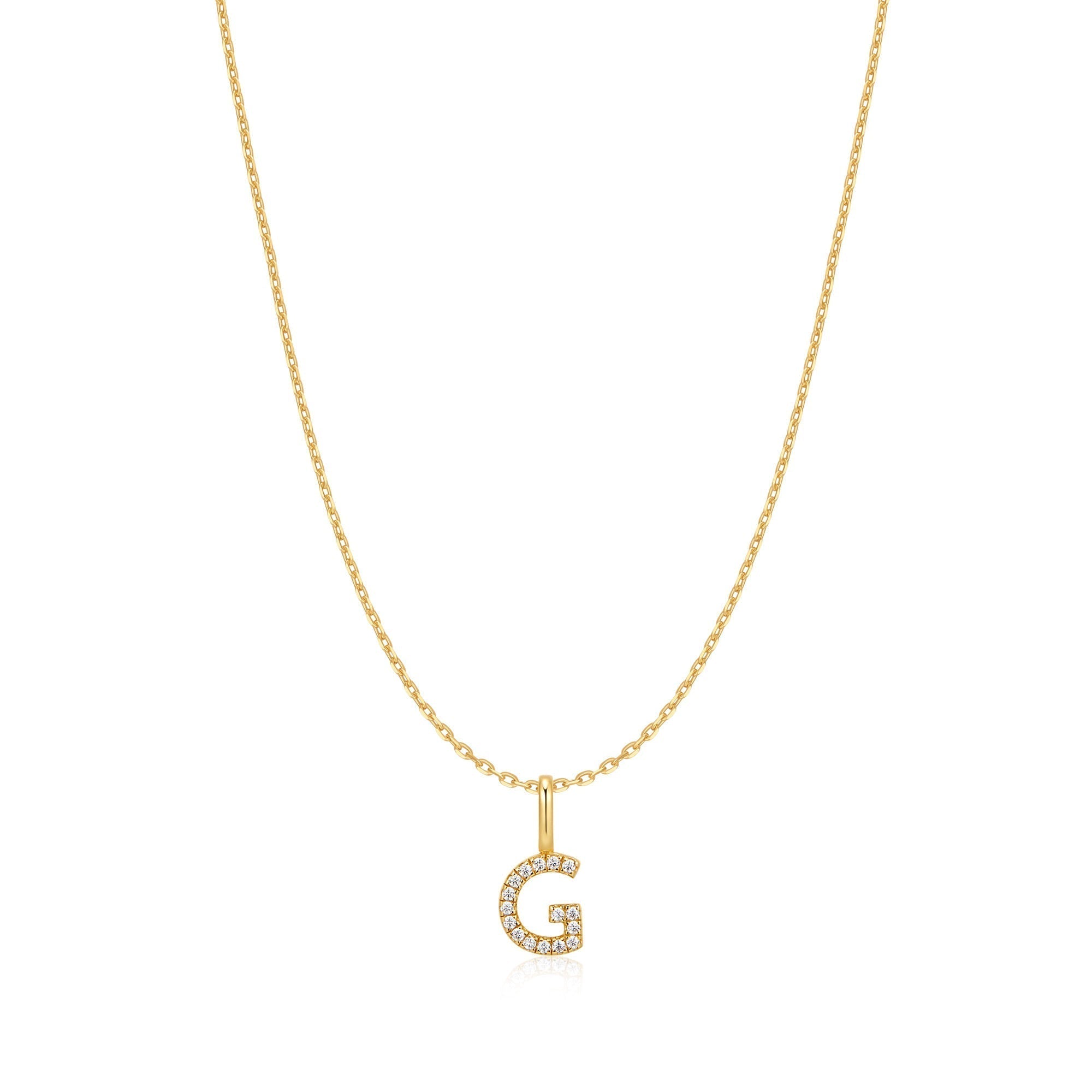 Ania Haie Gold Letter G Initial Necklace