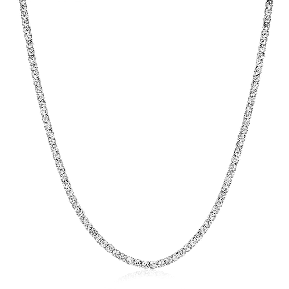Ania Haie Silver Classic Tennis Necklace