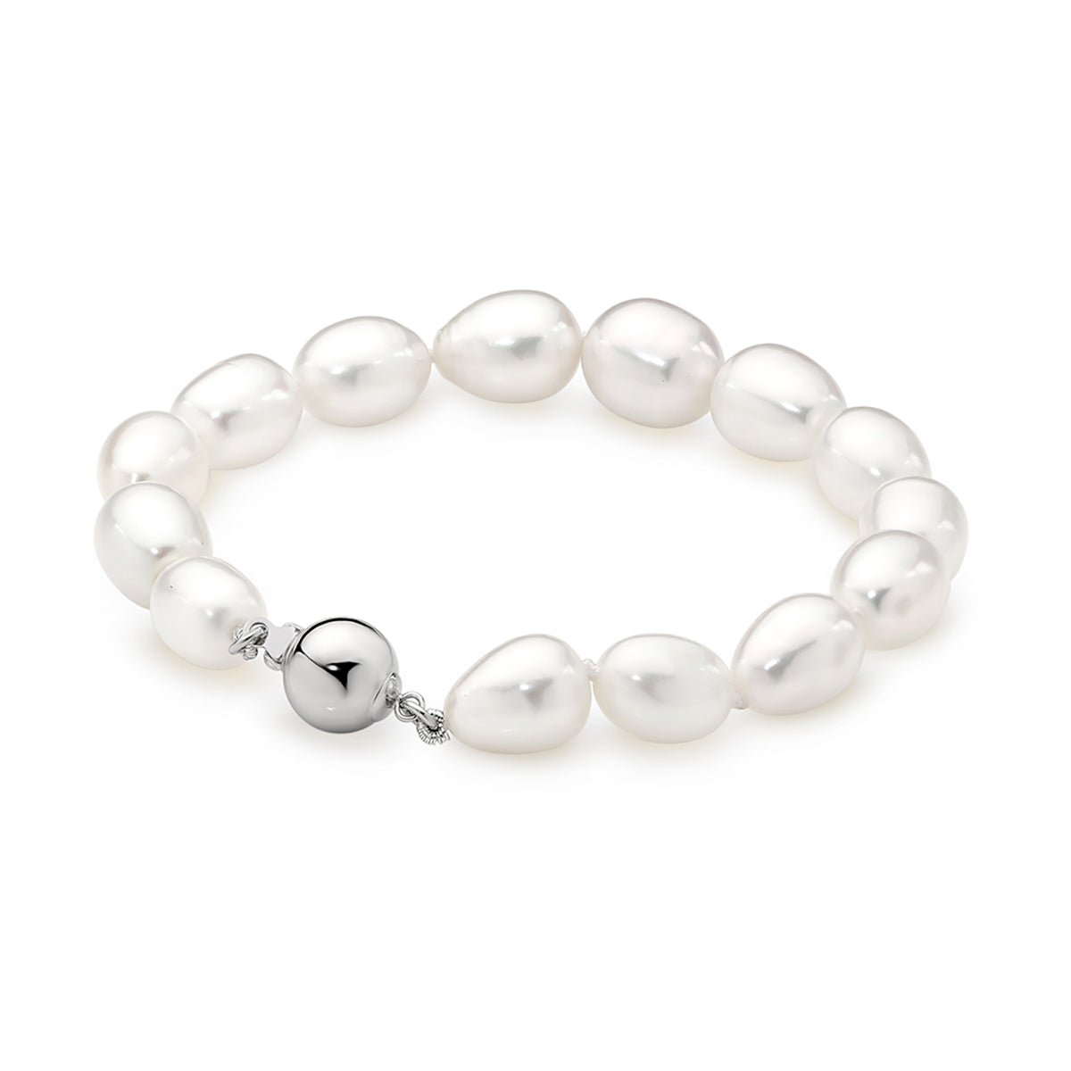 Sterling Silver Lulu Pearl Bracelet